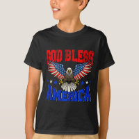 God bless america american eagle flag 4th julyGod
