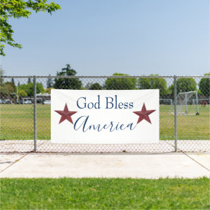 God bless America  Banner