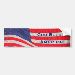 God Bless America Bumper Sticker