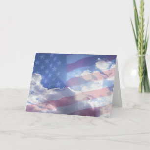 God Bless America Card