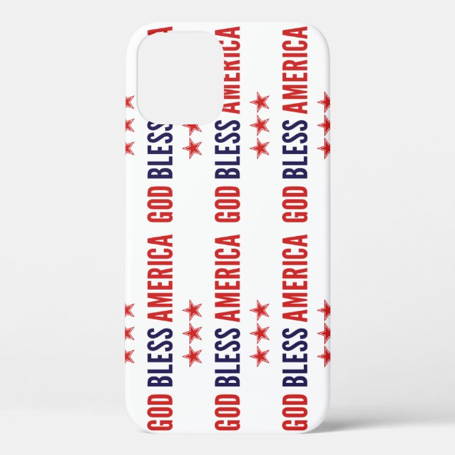 God Bless America Case-Mate iPhone Case (Back)