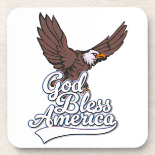 God Bless America Coaster