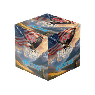GOD BLESS AMERICA CUBE