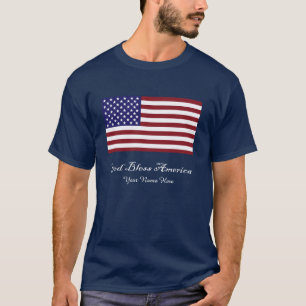 God Bless America Flag T-Shirt