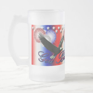 God Bless America Fourth of July Mug