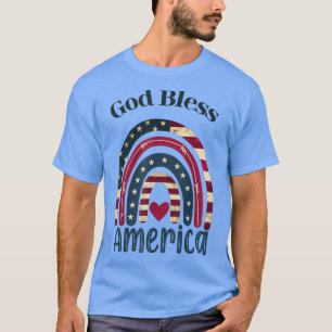 God Bless America Funny God Believer Country Citiz T-Shirt