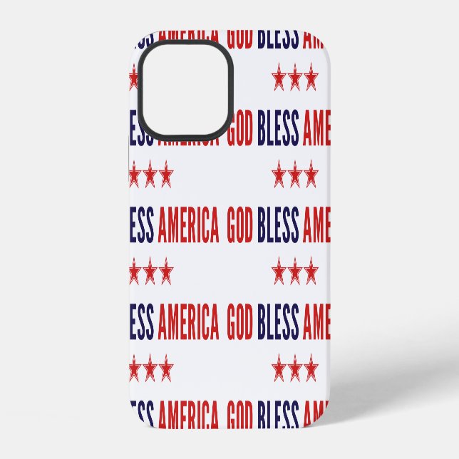 God Bless America iPhone Case (Back)