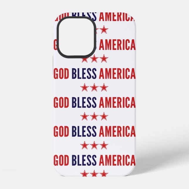 God Bless America iPhone Case (Back)