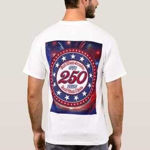 God Bless America Land That I Love Graphic Fire R T-Shirt