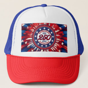 God Bless America Land That I Love Red White Blue Trucker Hat