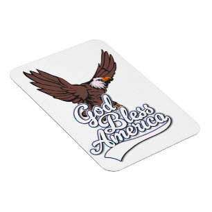 God Bless America Magnet