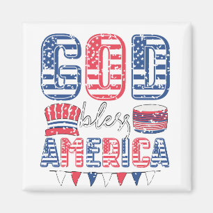 God Bless America Magnet