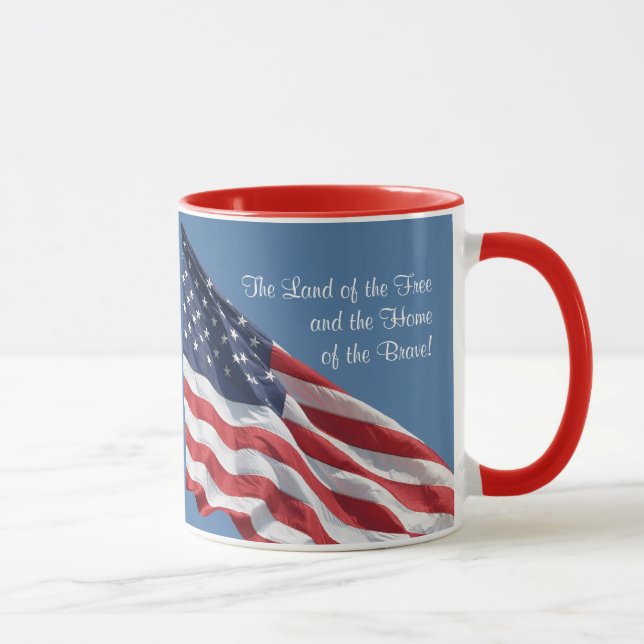God Bless America Mug (Right)