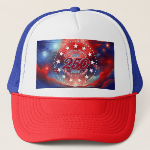 God Bless America My Home Sweet Home Graphic Fire Trucker Hat