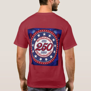 God Bless America My Home Sweet Home Graphic RWB T-Shirt