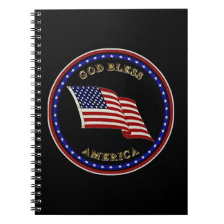God Bless America Notebook