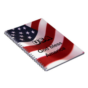 God bless America Notebook