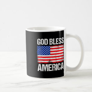God Bless America Patriotic Happy 4th Of July For Coffee Mug