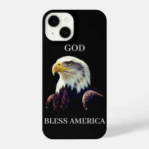 God Bless America – Patriotic Strength with  Proud iPhone 14 Case