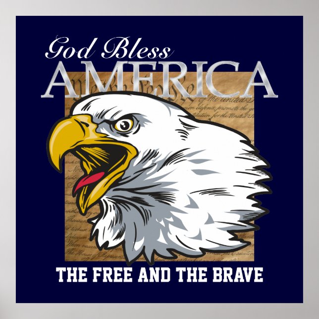 God Bless America Poster (Front)