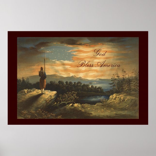 GOD BLESS AMERICA POSTER (Front)