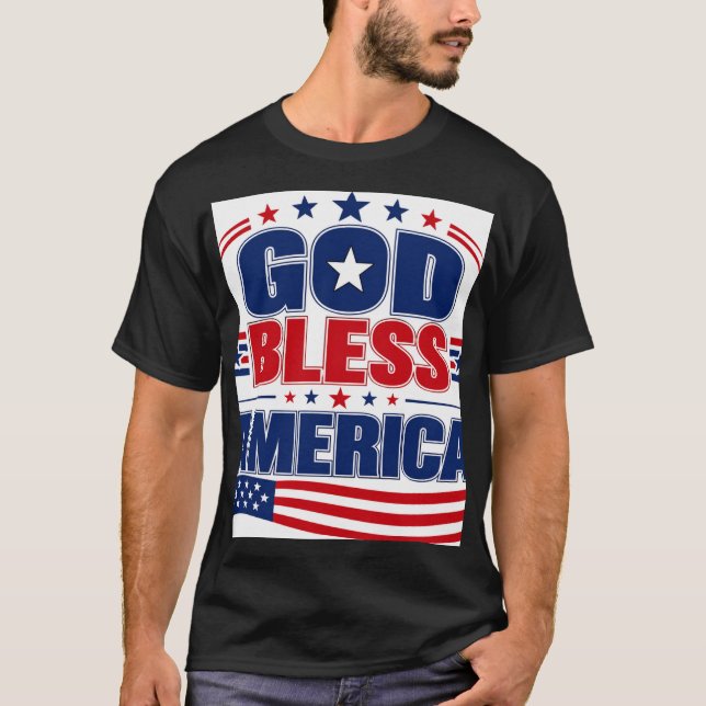 God Bless America T-Shirt (Front)
