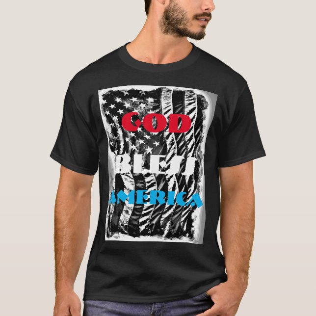 God Bless America T-Shirt (Front)