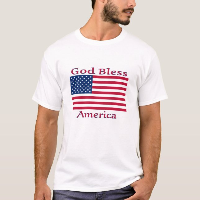 God Bless America T-Shirt (Front)
