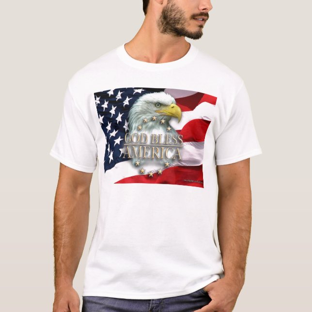 god-bless-america T-Shirt (Front)