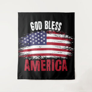 God Bless America Tapestry