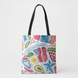 God Bless America Tote by Heather French Henry