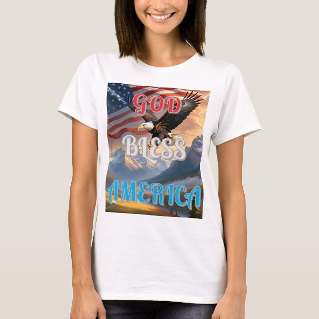 GOD BLESS AMERICA TSHIRT (Front)