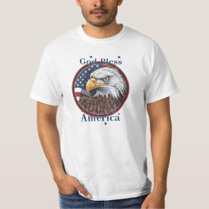 God Bless America USA Flag T-Shirt