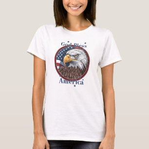 God Bless America USA Flag T-Shirt