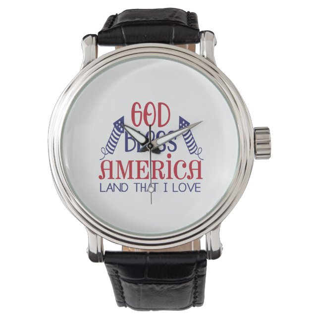 GOD BLESS AMERICA WATCH (Front)