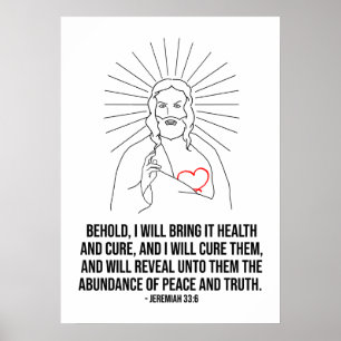 God Bless And Protect You. I Will Bring It Health Poster