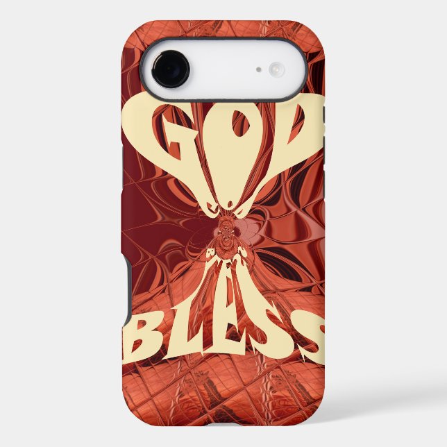 God Bless Art Print (Back)