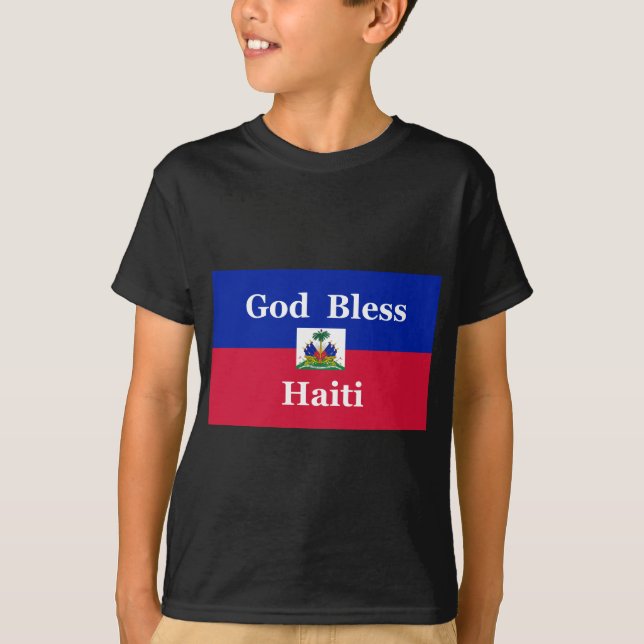 God Bless Haiti T-Shirt (Front)