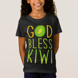 God Bless Kiwi - Fruit Love Kiwi T-Shirt