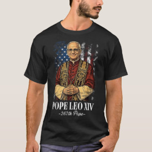 God Bless New Pope Leo Xiv Catholic Church Faith S T-Shirt