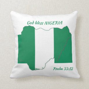 GOD BLESS NIGERIA CUSHION