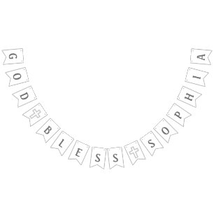 God Bless Personalised Banner