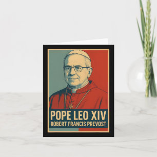 God Bless Pope Leo Xiv 1 Card