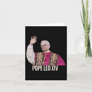 God Bless Pope Leo Xiv 26th Pope  Card