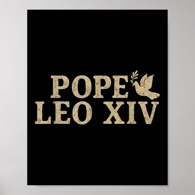 God Bless Pope Leo Xiv 9  Poster (Front)