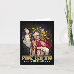 God Bless Pope Leo Xiv Catholic Card
