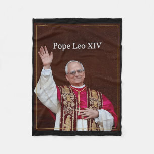 God Bless Pope Leo Xiv Shirt Fleece Blanket