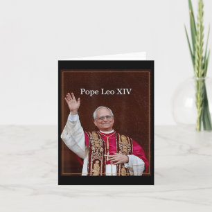 God Bless Pope Leo Xiv Shirt, Pope Leo Xiv Card
