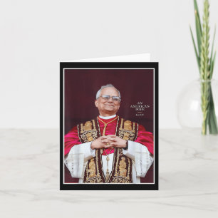 God Bless Pope Leo Xiv Shirt, Pope Leo Xiv  Card