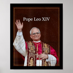 God Bless Pope Leo Xiv Shirt, Pope Leo Xiv Poster